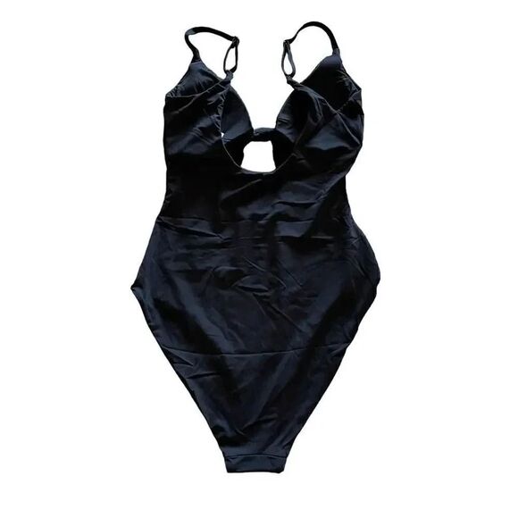 Andie The Santorini
One Piece Bathing Suit
Black Adjustable Straps SZ  LT # 1444 - Picture 6 of 14